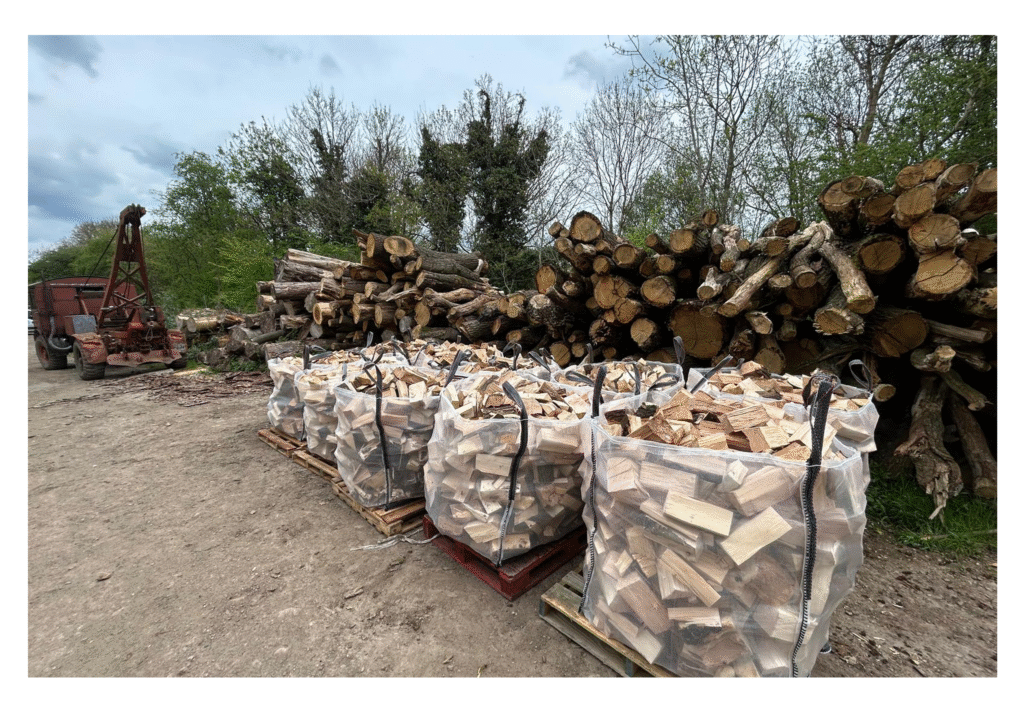 Harbour Tree Care seasoned firewood supplies and log delivery service across Leicestershire and the East Midlands